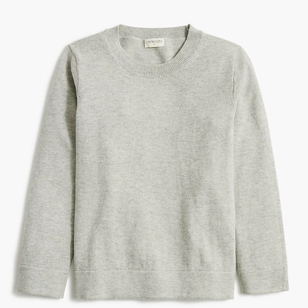 Girls Teddy sweatshirt Grey